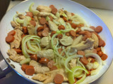Chow mein mixto