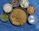 A picture of step 1 of Dry Fruit Brittles Chikki.