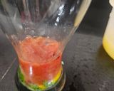 A picture of step 2 of Sweet lime plum mojito.