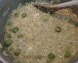 Foto do passo 6 de Risoto de ervilhas e hortelã