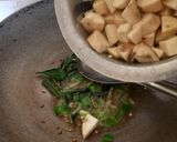 A picture of step 3 of Sweet potato sabji.