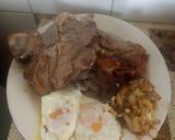 Foto del paso 6 de la receta: Chuletas encebollada con huevos fritos