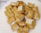 Hình bước làm 1 của món Cà tím kho đậu