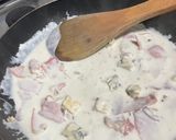 Foto del paso 4 de la receta: Tiburones con roquefort, jamón y huevos de codorniz🧀🍖
