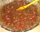 A picture of step 6 of Mexican Salsa with nachos.