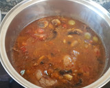Foto del paso 13 de la receta: Galta de cerdo guisada con verdura y tomate seco a la Camarlenca