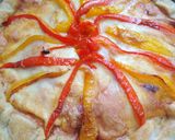 Foto del passaggio 5 della ricetta Torta salata peperoni e sfoglia integrale