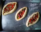 A picture of step 6 of Pizza Boats#Baking contest.