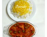 عکس مرحله 4 از دستور خولی مسما گیلانی (خورشت گوجه سبز)