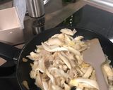 Foto del paso 2 de la receta: Setas de Cardo con Jamón #Calendario 2027