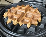 無糖黑咖蕉格子鬆餅的食譜步驟5照片