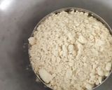 A picture of step 1 of Sattu cake.