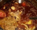 A picture of step 6 of Chicken curry.
