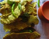A picture of step 5 of Green fafda.