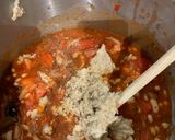 A picture of step 7 of Five bean chilli.