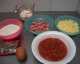 Foto del paso 1 de la receta: Muffins a la pizza