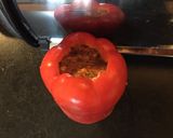 A picture of step 5 of Ardei umpluți (Romanian stuffed peppers).