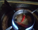 A picture of step 5 of Mung Dal khichadi.