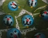 Foto langkah ke 6 dari resep Kue Bugis Doraemon.