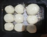Foto del paso 5 de la receta: Bombas de papa rellenas de carne a la pizza