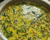 A picture of step 6 of Dahi kadi.