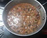 A picture of step 4 of Rajma.