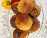 A picture of step 7 of Buns with Lamb Mince and Bell Peppers.