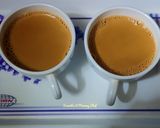 A picture of step 5 of Ginger cardamom milk tea.