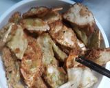 Hình bước làm 4 của món Bánh sake chiên xù