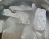 A picture of step 2 of Deep fried arrow roots #mycreativearrowrootrecipe#.