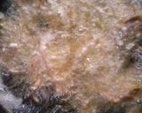 A picture of step 3 of Kuttu k pakore.