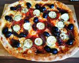 Pas rețetă Pizza cu blat subțire și margini cheese bites 4 fotografie