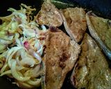 Foto del paso 4 de la receta: PICADA De Hígado con Cebolla y Papas con Alioli...!