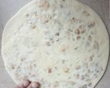 A picture of step 4 of Chicken Qeema Naan.