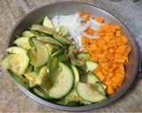 Foto del paso 1 de la receta: Zapallitos revueltos