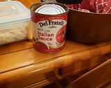 A picture of step 1 of Meatballs in Italian Spaghetti sauce.
