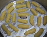 Foto langkah ke 9 dari resep Kue Lidah Kucing Ovomaltine No Mixer No Oven.