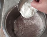 A picture of step 1 of Instant Ragi Dosa with Special SI Chutney.