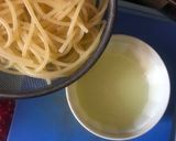 Foto langkah ke 1 dari resep Re-make Spaghetti Aglio Olio Delito.