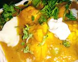 A picture of step 4 of Paneer Butter Masala (cottage cheese).