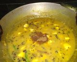 A picture of step 3 of Chanadal Paneer.