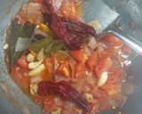 A picture of step 2 of Butter paneer masala.