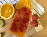 Foto del paso 4 de la receta: Polo de naranja y frambuesa