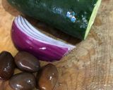 Foto del paso 1 de la receta: Mix ensalada (rúcula, pepino)