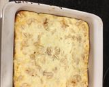 A picture of step 5 of Coconut Almond Rice Noodle Kugel.