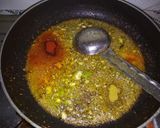 A picture of step 2 of Shahi paneer.