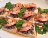 A picture of step 12 of Sea and Land Tofu Platter.