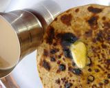 A picture of step 5 of Aloo Stuffed Paratha.