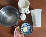 杏仁薄鬆餅的食譜步驟1照片