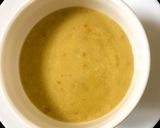 A picture of step 1 of Bhaja Muger Dal (Roasted Moong Dal / Green Gram Lentil - Bengali Style).